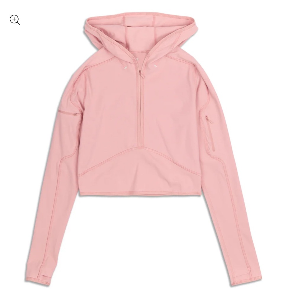 Lulu Lemon Break a Trail 1/2 Zip Hoodie